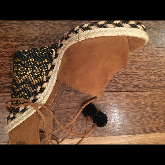 Aquazzura wedges espadrilles size 36.5 - Picture 3 of 6